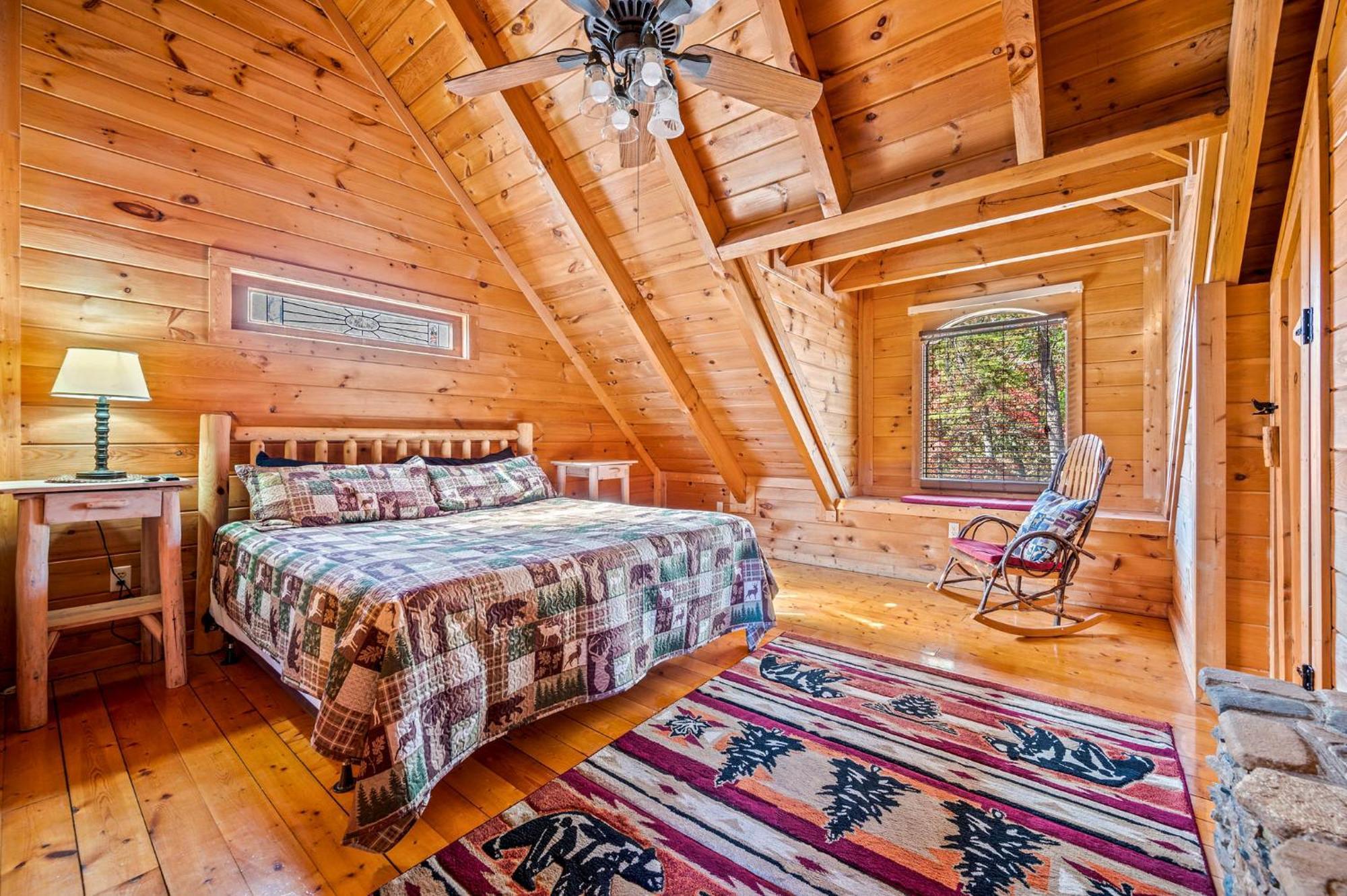 Bearfoot Pines - True Log Cabin - Wi-Fi, Hot Tub, Fishing, Deck With Views! - Mins To Pf Sevierville Ngoại thất bức ảnh